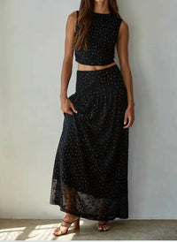 Mint Exclusives - Emily Beaded Midi Skirt