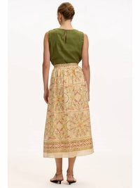 Exquise - Printed Midi Skirt