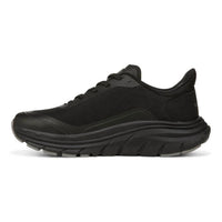 VIONIC Women's Walk Max Stretch Lace Up Sneaker in black mesh - women's sneaker - alternate view