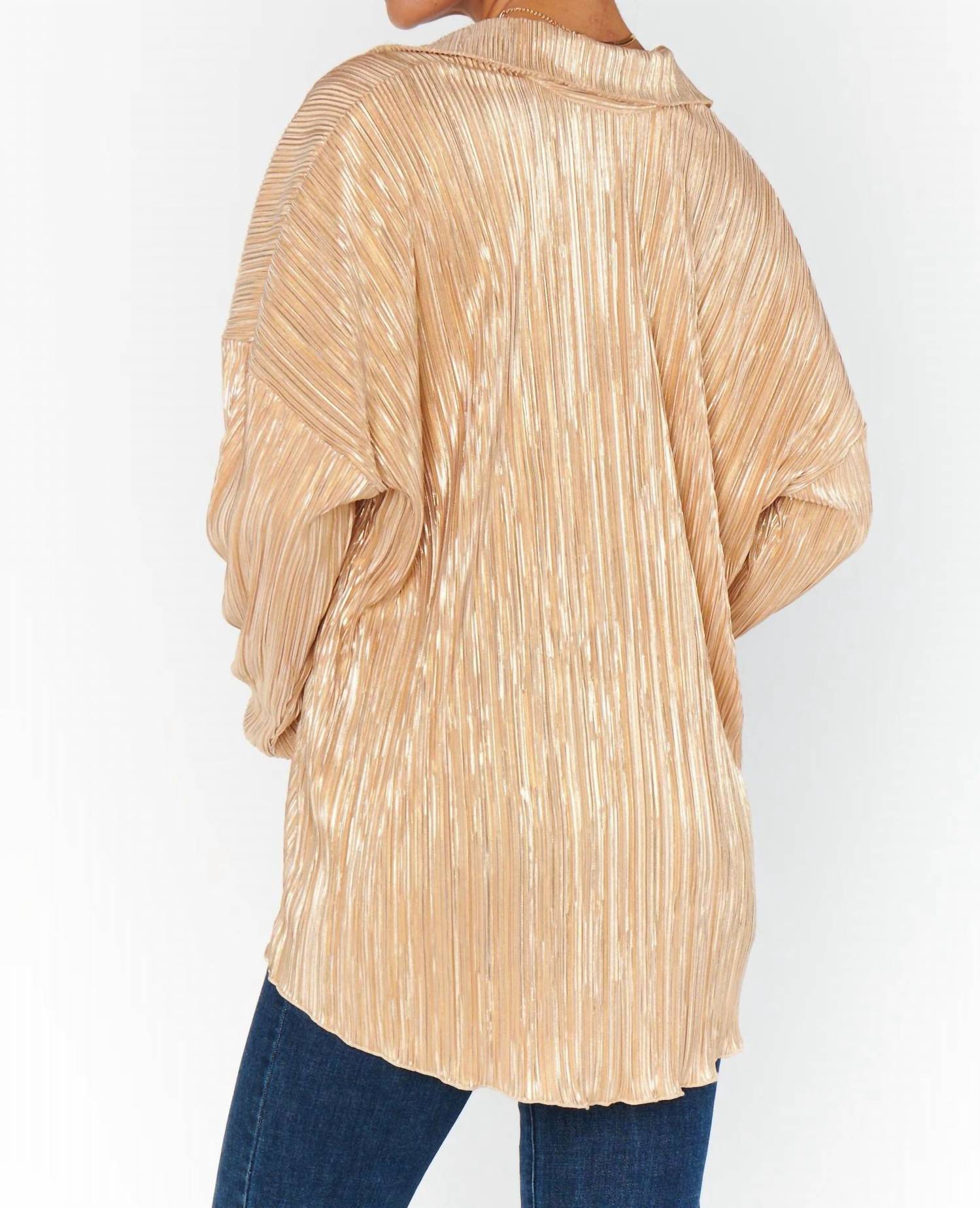 Show Me Your Mumu - Christmas Dinner Satin Top