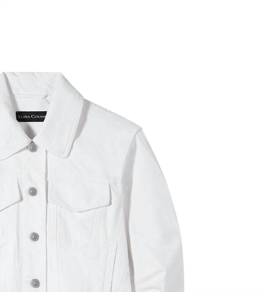 Luisa Cerano - Women's Cropped Denim Jacket