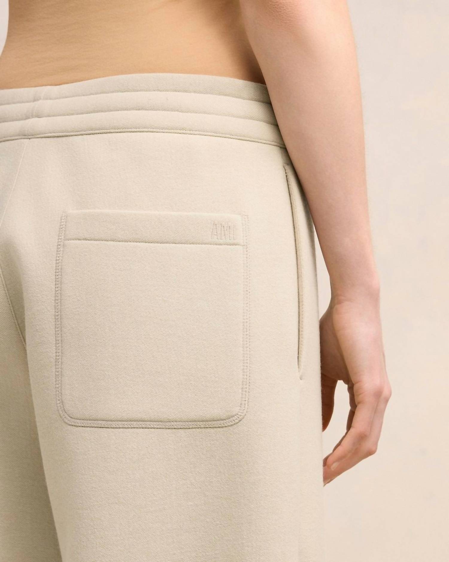 Ami Paris - Pleated Drawstring Trouser Pants