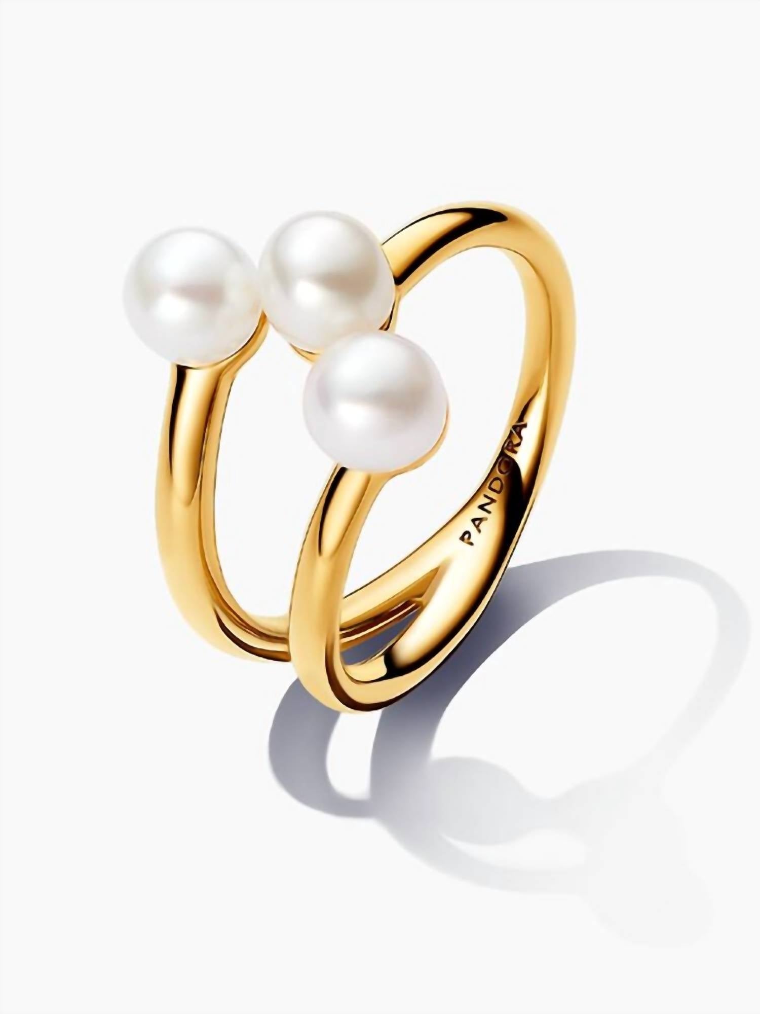 Pandora - Treated Freshwater Cultured Pearl Open Ring