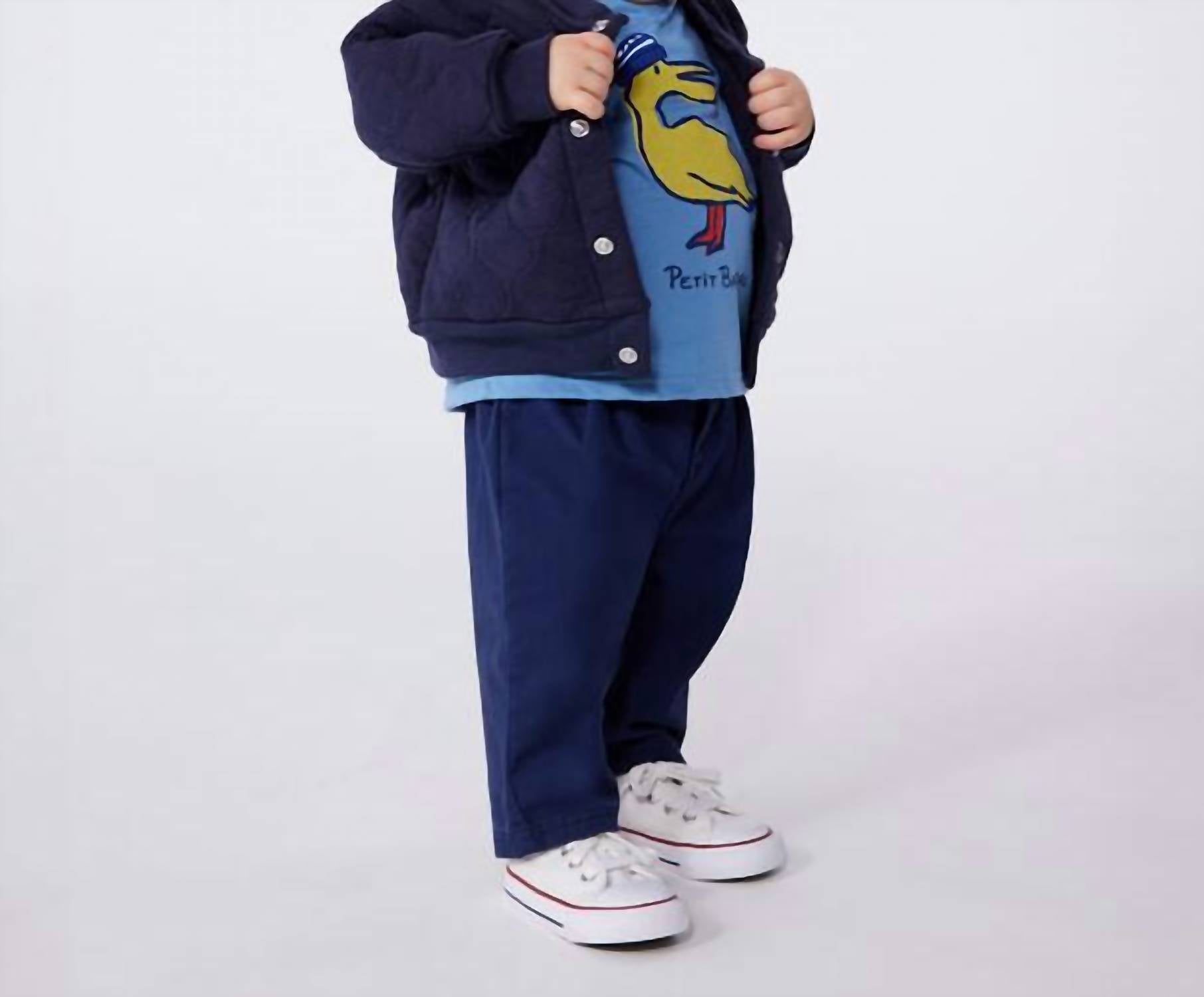 Petit Bateau - Boy's Quilted Cardigan