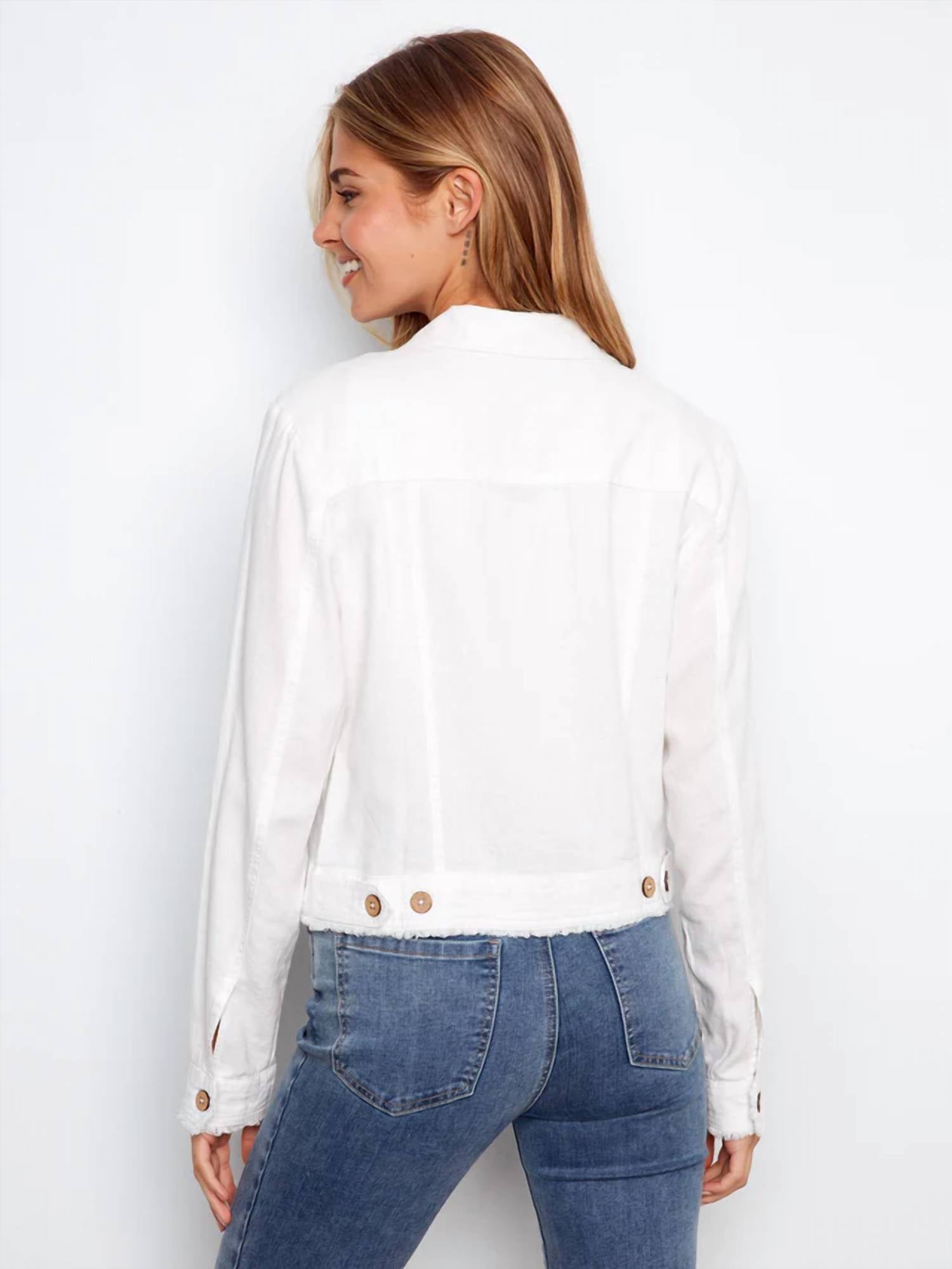 Charlie B - Linen Blend Jacket