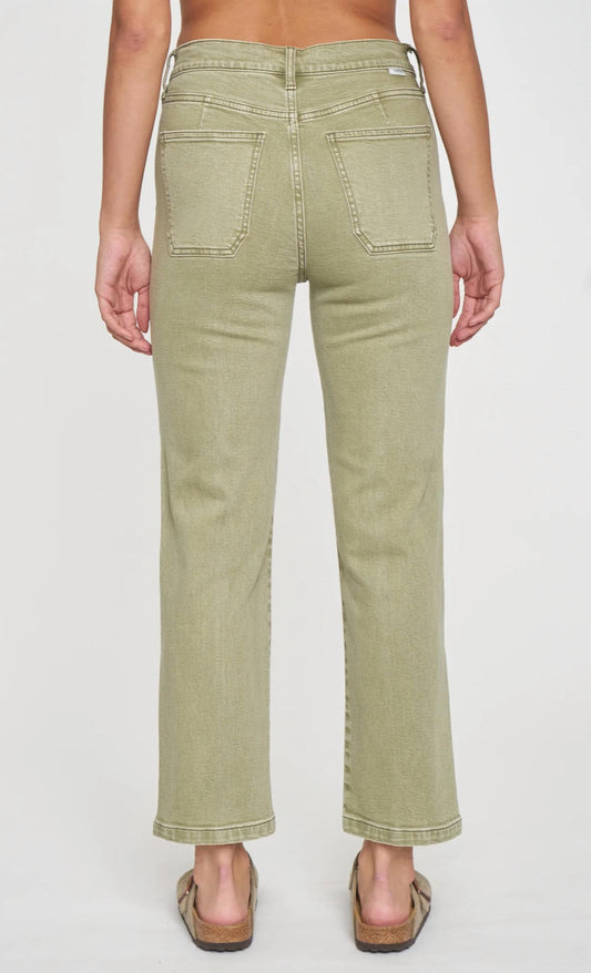 Daze - Women's Straight Up Cargo High Rise Straight Jean