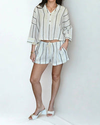 Vintage Havana - Siena Striped Shorts