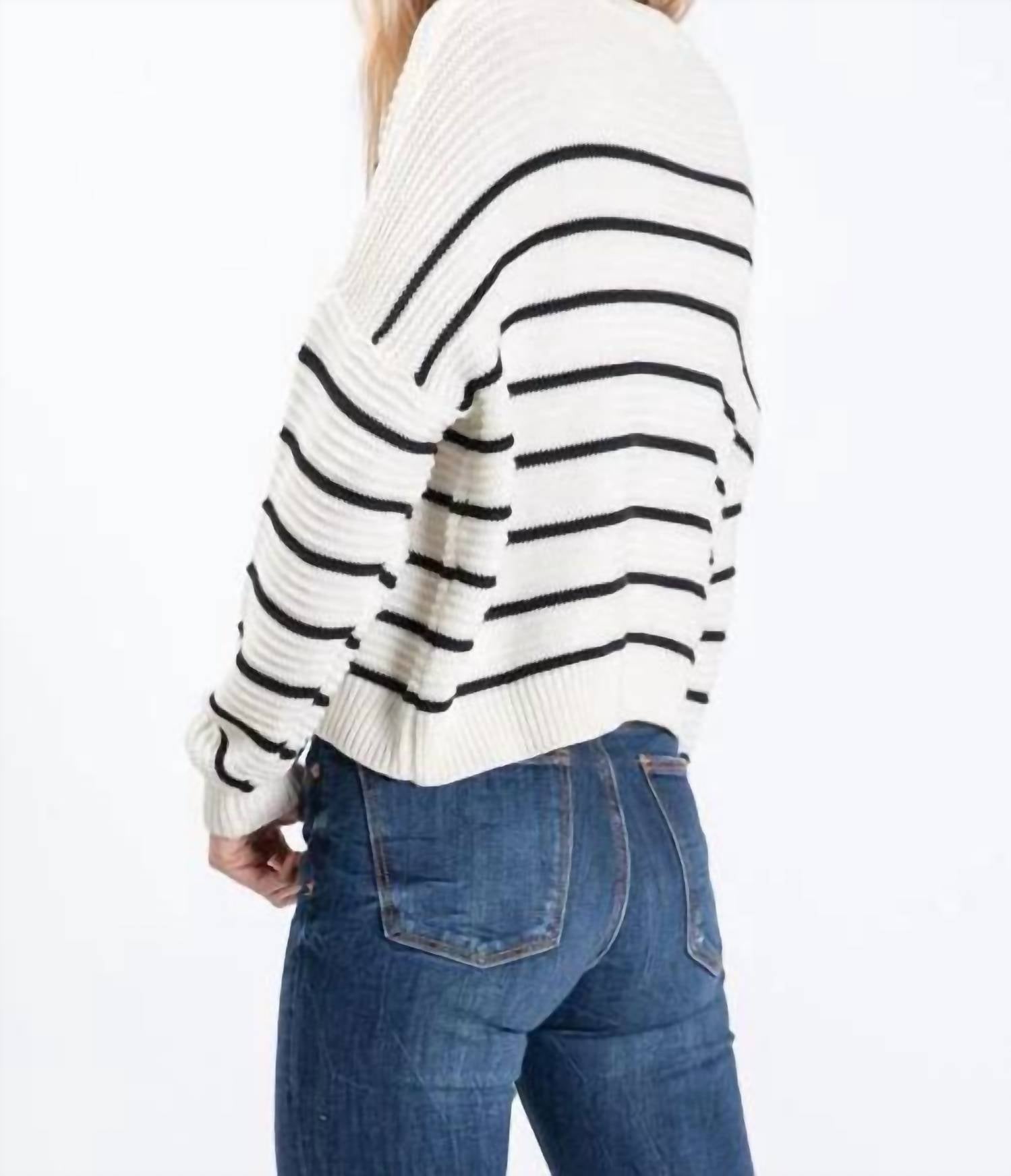 Hailey & Co - Winter Wonder Striped Sweater