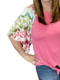 E. Luna - Tie-Dye Flyaway Tee