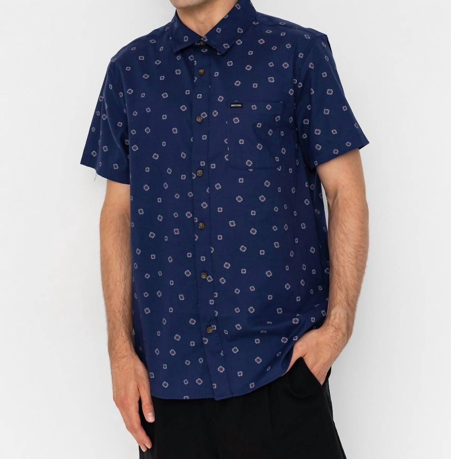 Brixton - Men's Charter Print Button Down Shirt
