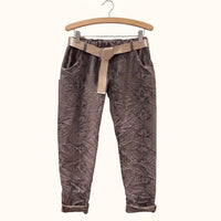 Made In Italy - Snake Print Italian Magic Pants