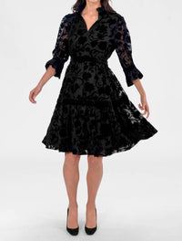 Gretchen Scott - Luxe Garden Tear Drop Mini Dress