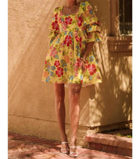 Fashionworks - Puffed Sleeve Mini Dress