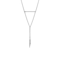 Gold & Honey - Women's Tassel And Bar Y-necklace