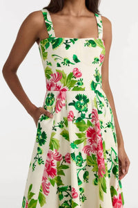 Saloni - Sabrina Midi Dress