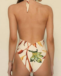 Montce - Tropez Tie-up One-piece Swimsuit
