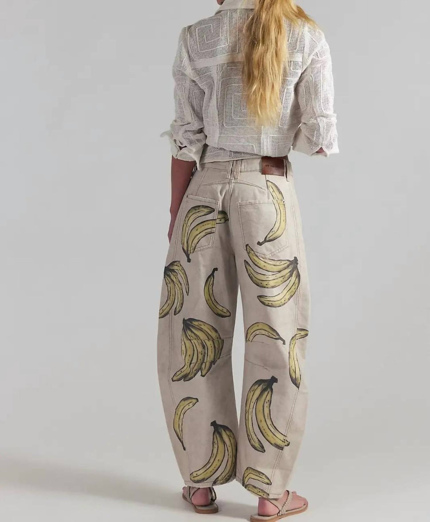 Free People - Good Luck Barrel Jeans