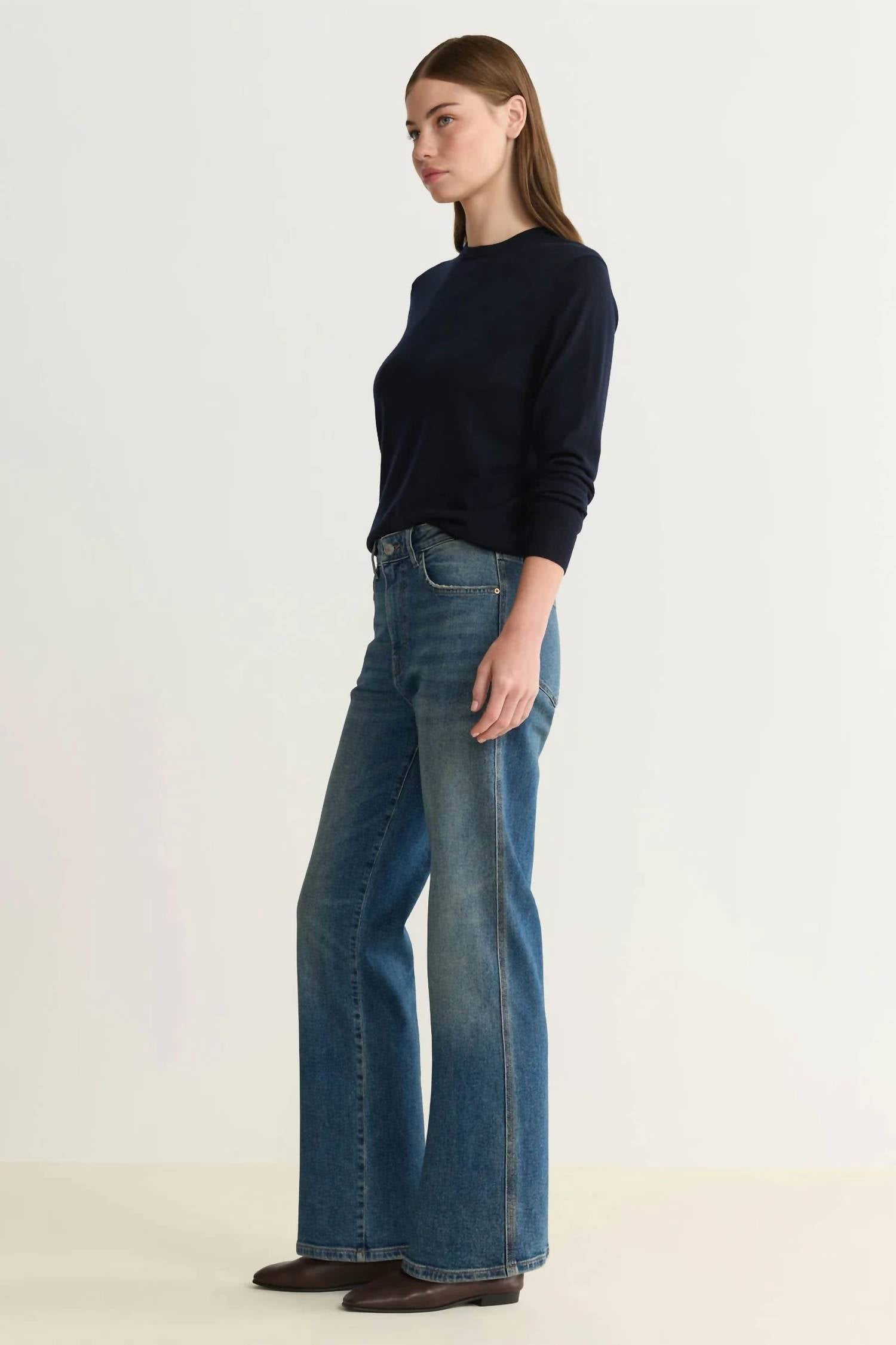Warp + Weft - Sat 90’s Straight Jeans