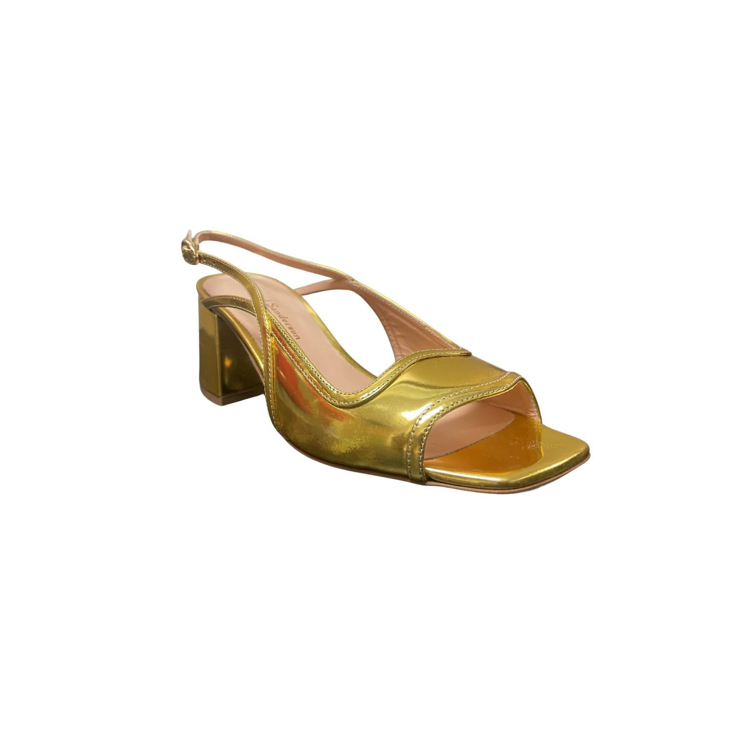 Rupert Sanderson - Women's Calvacade 60mm Block Heel Peep Toe