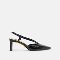 Dolce Vita Women's Ginay Slingback Heels in black leather - women's heels