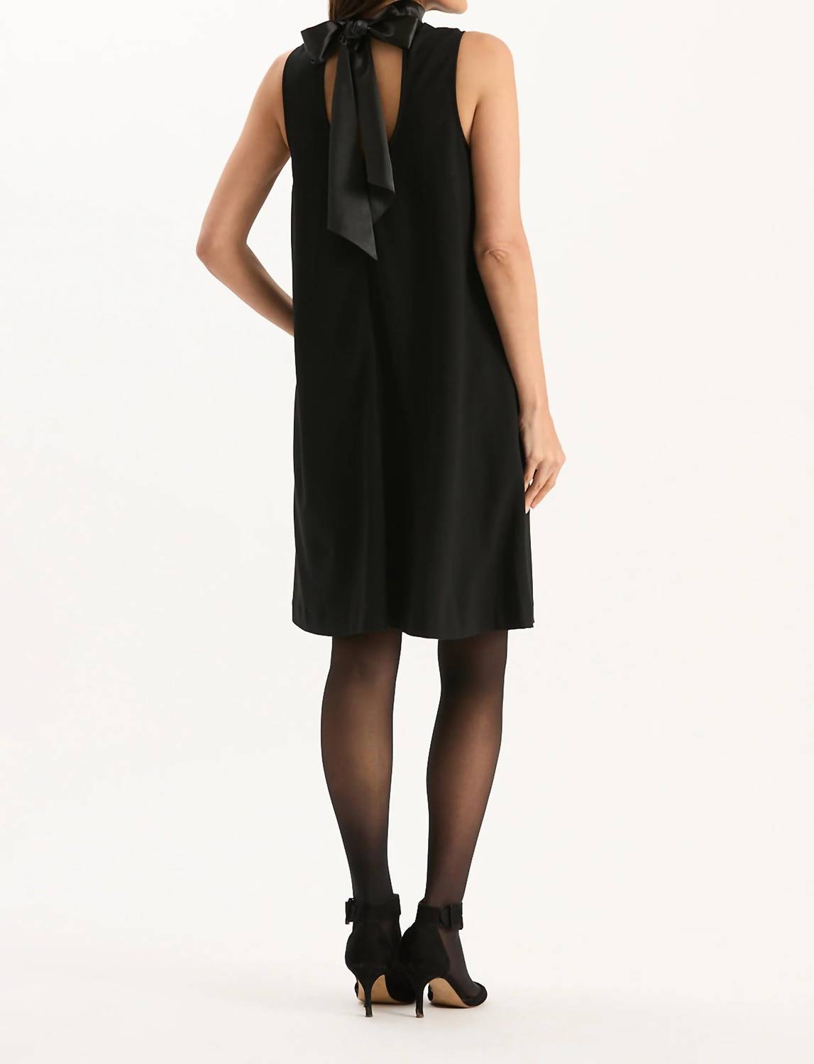 Tyler Boe - Ponte Satin Trim Dress