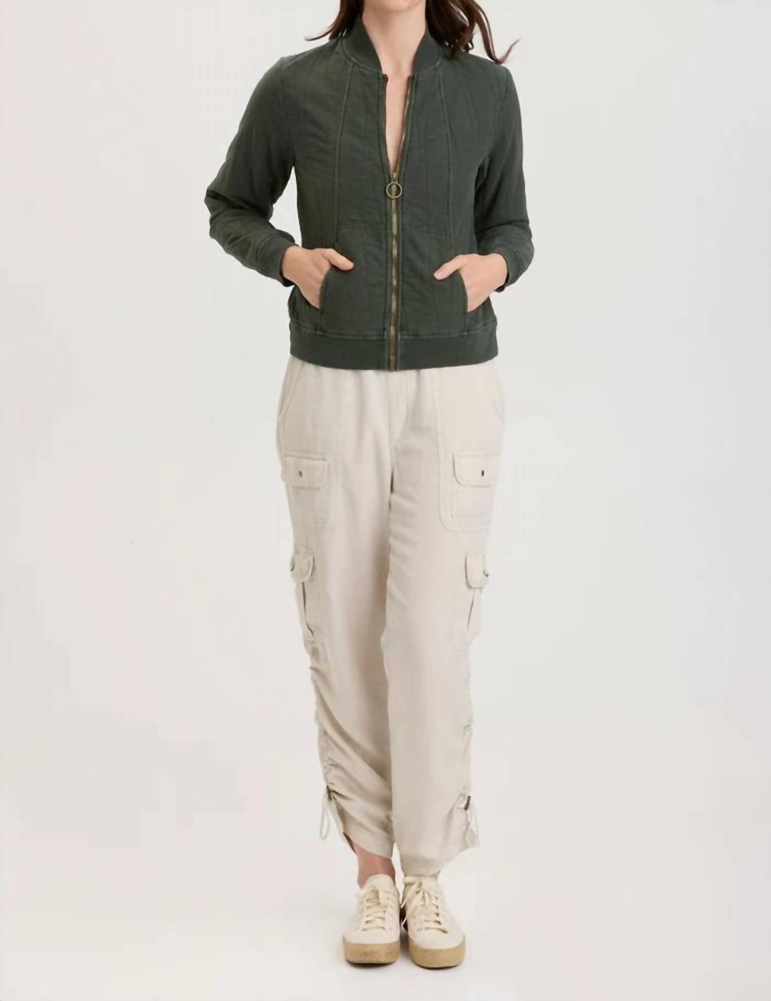 Xcvi - Hurston Quilted Bomber Jacket