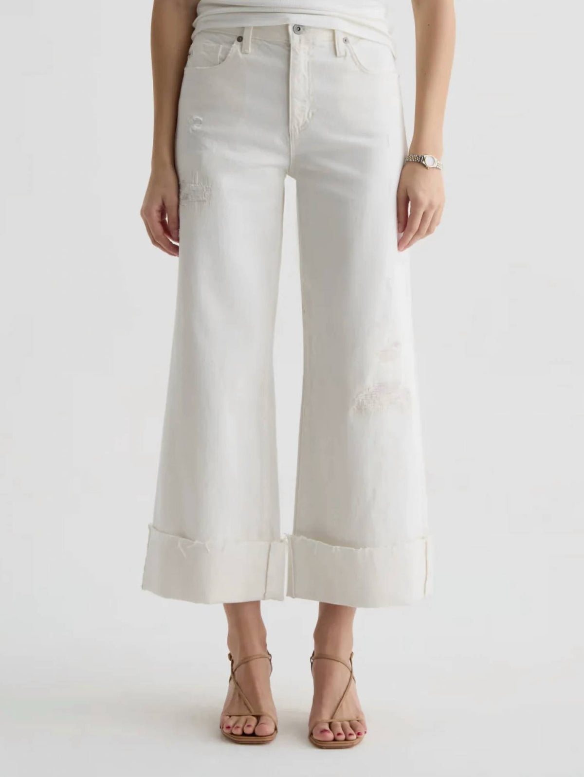 Ag Jeans - Saige Wide Leg Crop Jeans