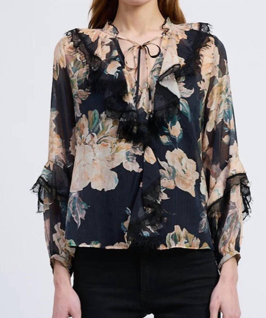 En Saison - Peregrine Long Sleeve Blouse