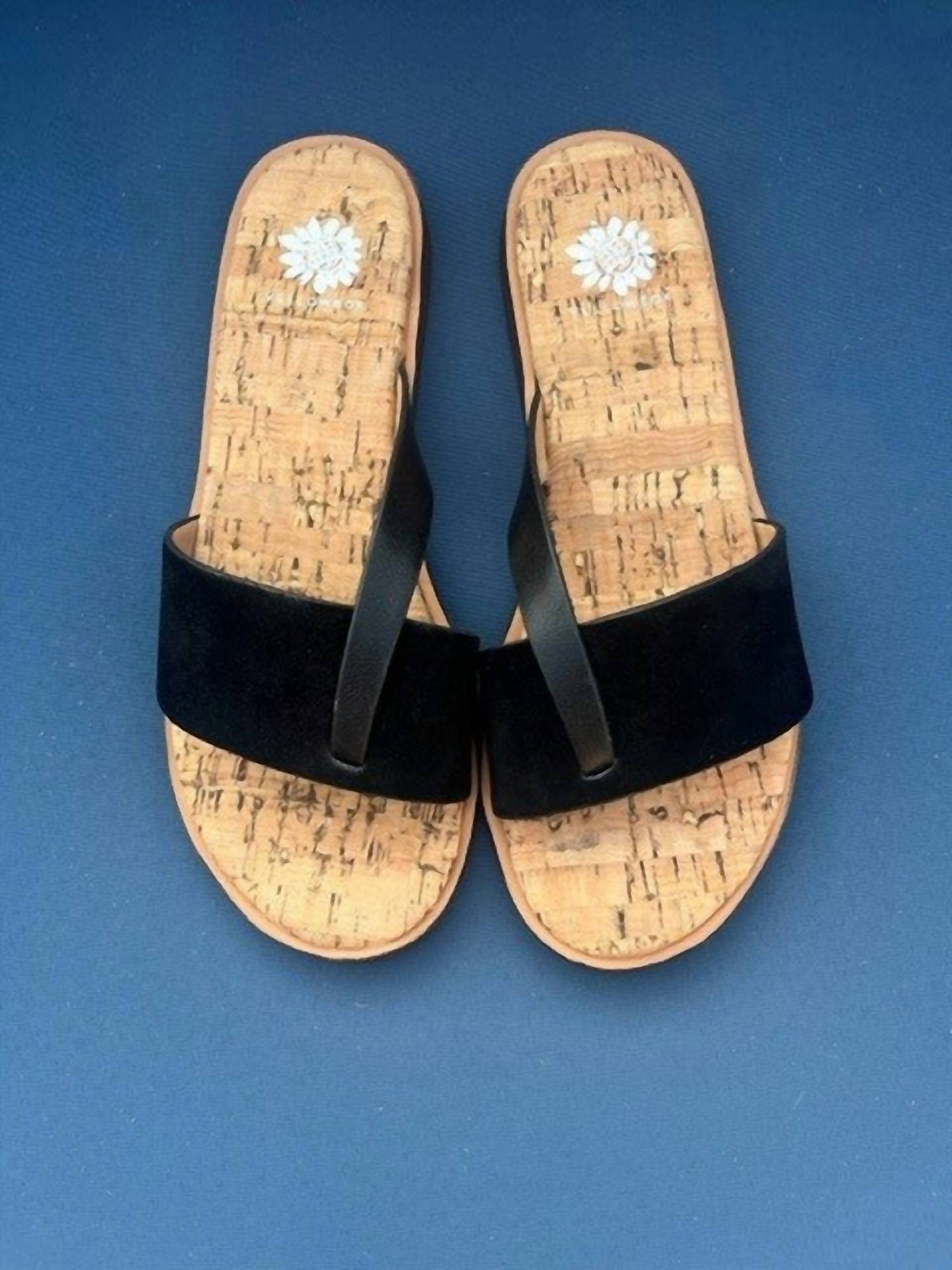 YELLOWBOX Women's Barann Flat Sandals in black - women's sandal - alternate view