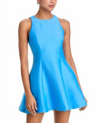French Connection - Structured Taffeta Flare Mini