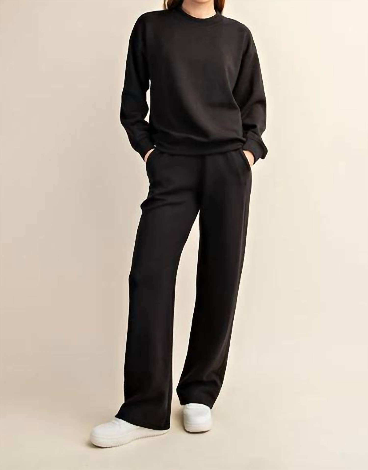 Rae Mode - Modal Scuba Straight Pants - Plus