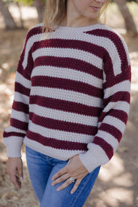 Blu Pepper - Sadie Striped Sweater