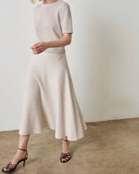 Lilla P - Flared Knit Skirt