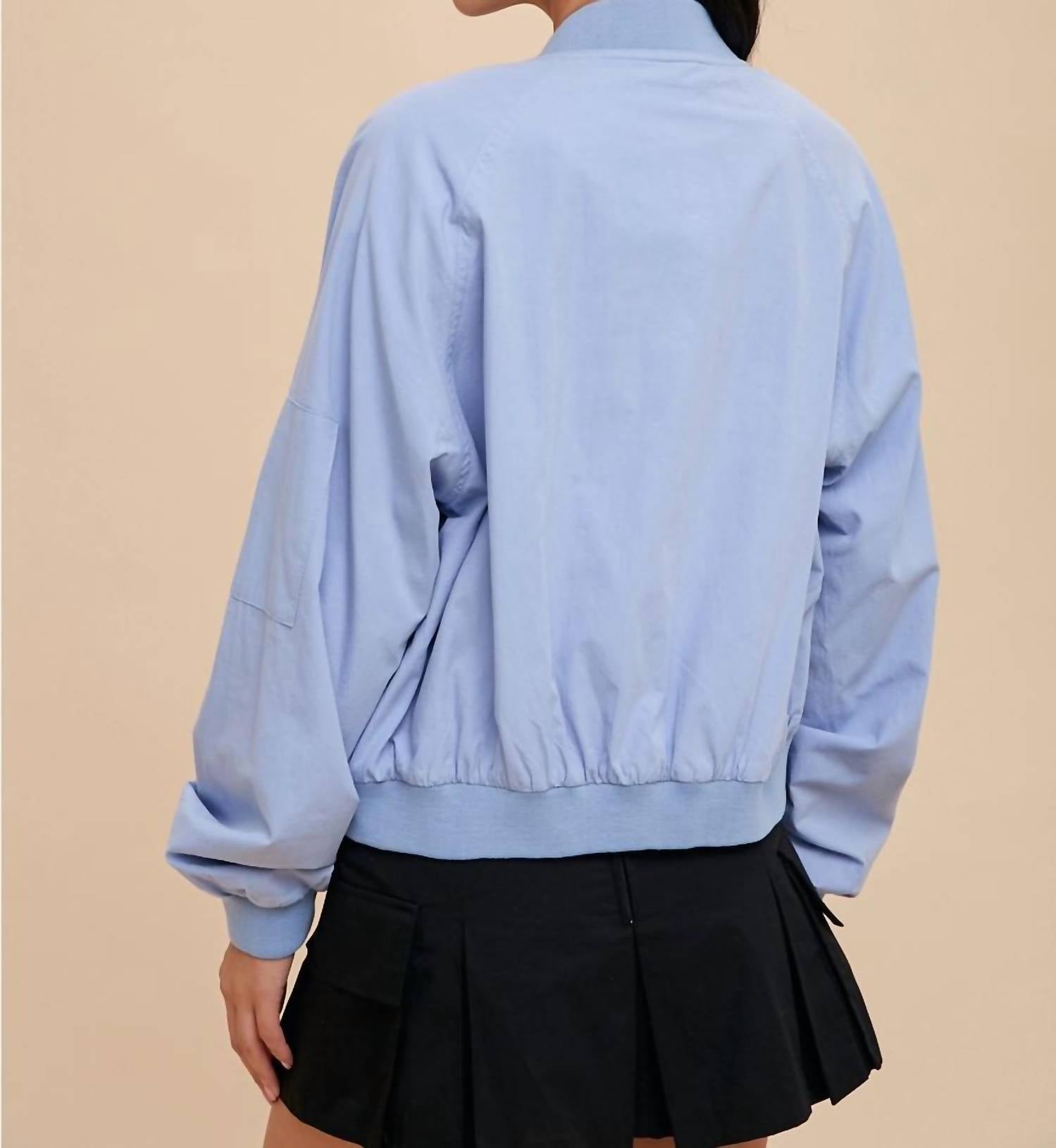 In-Loom - Garment Washed Bomber Jacket