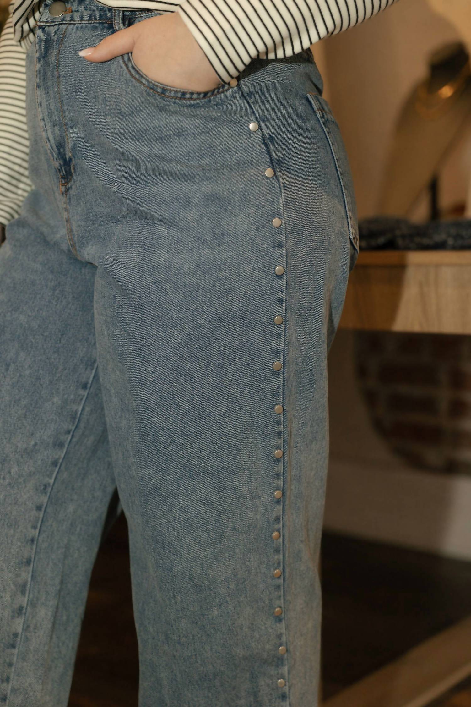 Sunday Edition - Marla Studded Jeans