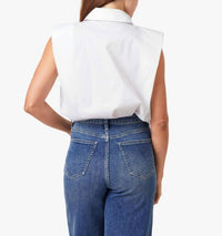 Habitual - Sleevless Shoulder Pad Shirt
