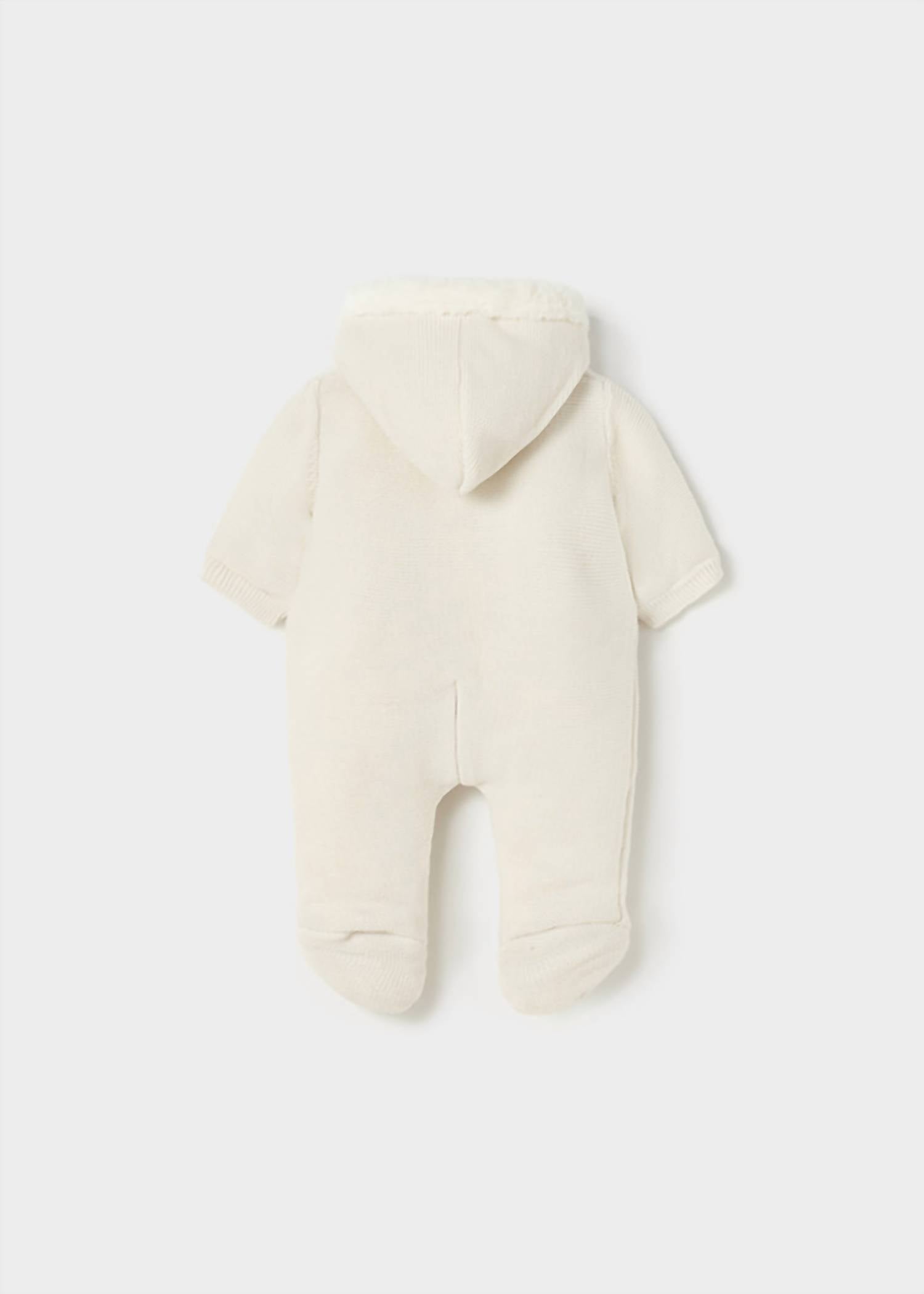 Mayoral - Unisex Baby Winter Knit Zipper Hoodie Jumpsuit