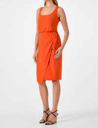 Trina Turk O'rita Midi Dress in ryuji red - women's dress - view 4