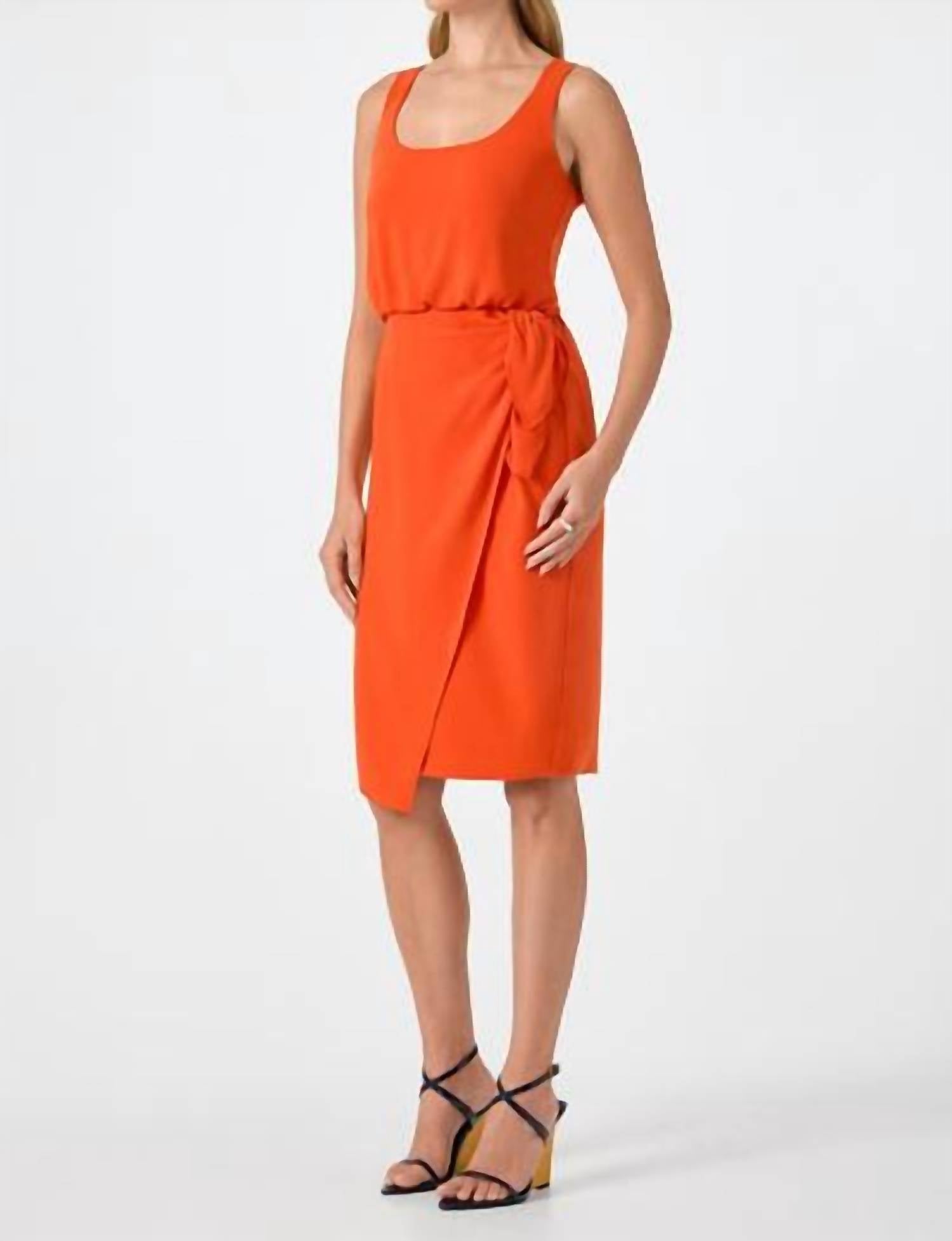 Trina Turk O'rita Midi Dress in ryuji red - women's dress - view 4