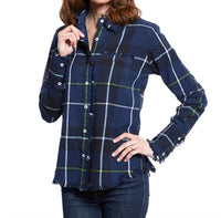 Dizzy-Lizzie - Cape Cod Tunic Frayed Shirt