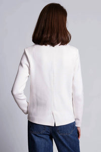 Minnie Rose - Cotton Blend Short Peacoat