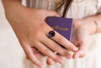 Jack And Jewelz - Rainbow Smiley Face Stainless Steel Ring
