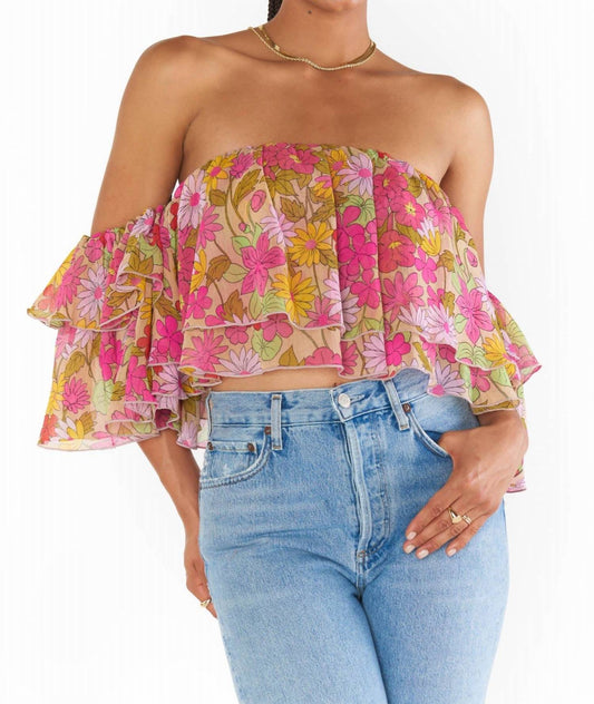 Rossella Floral Top