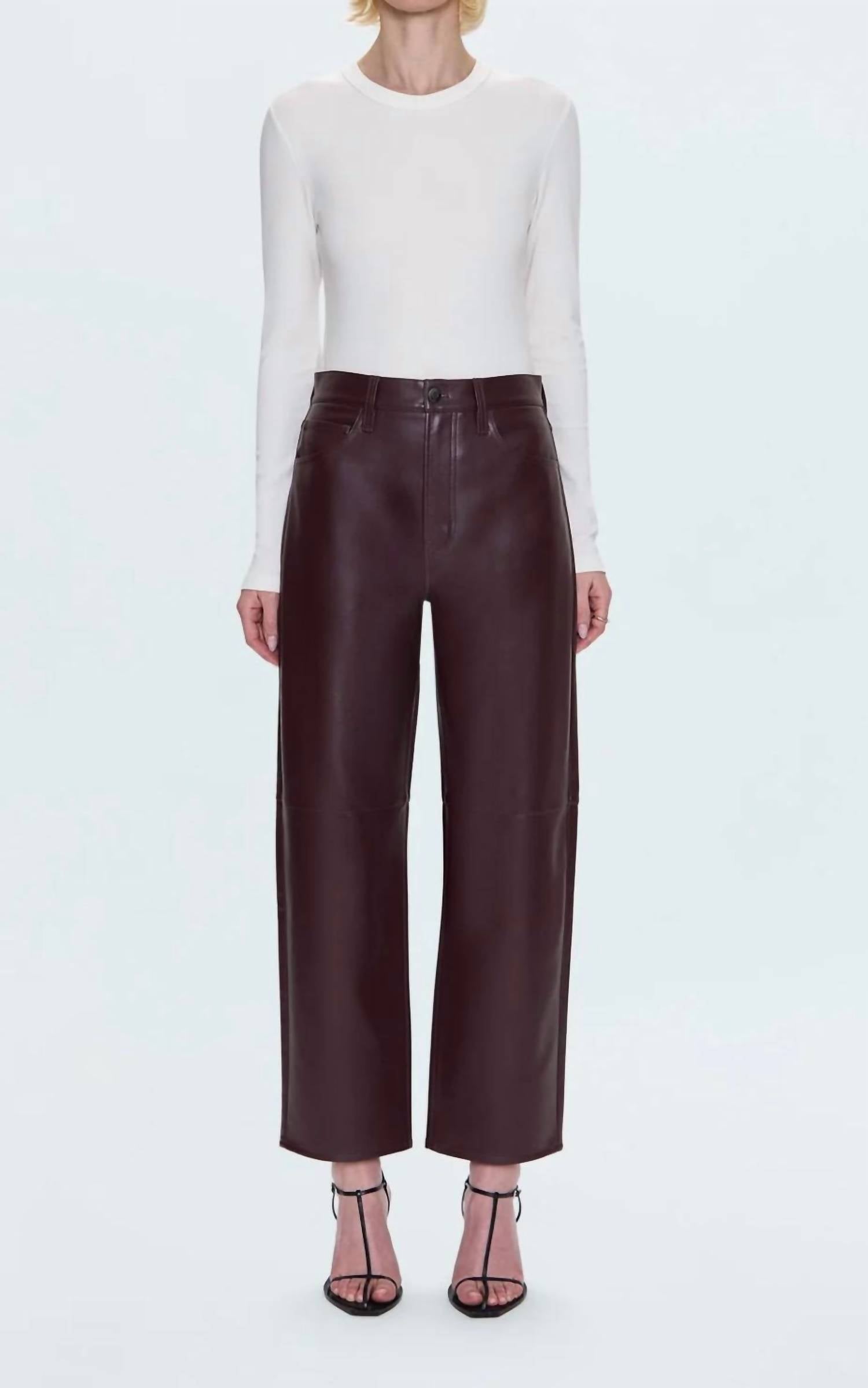 Pistola - Women's Jett High Rise Bowed Straight Pant