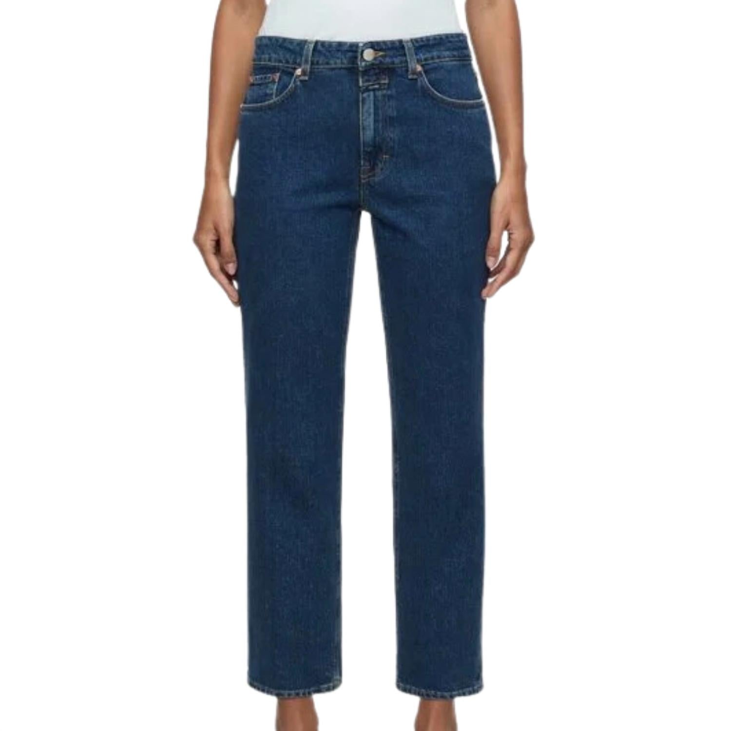 CLOSED Women's Milo Straight Jean in dark blue - women's jeans