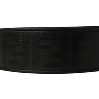 Fendi Women's Glazed Fabric Ff Zucca Shoulder Strap in black - women's item - view 7