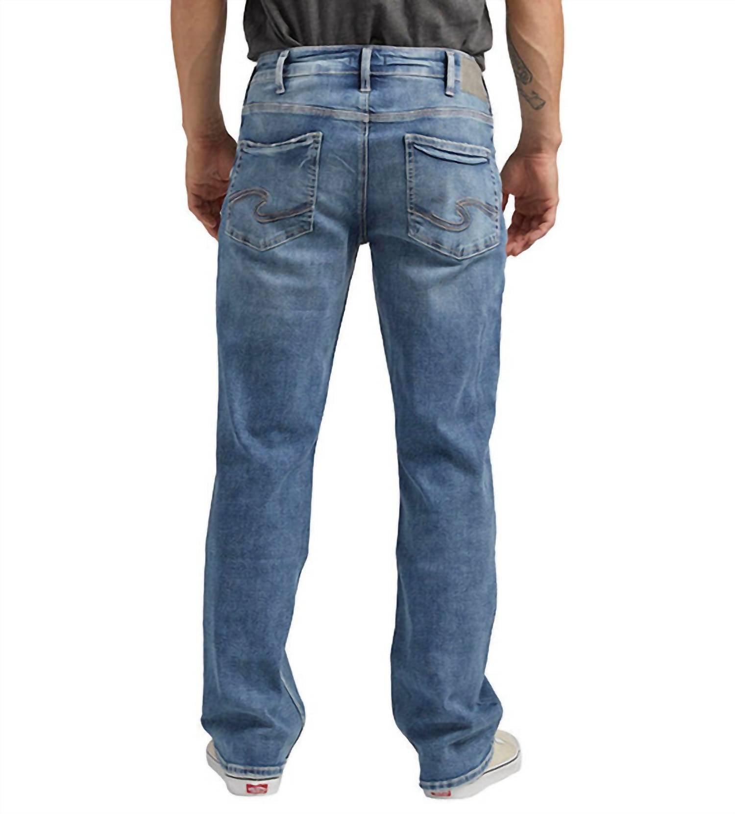 Silver Jeans Co - Gordie Straight Relaxed Fit Jean