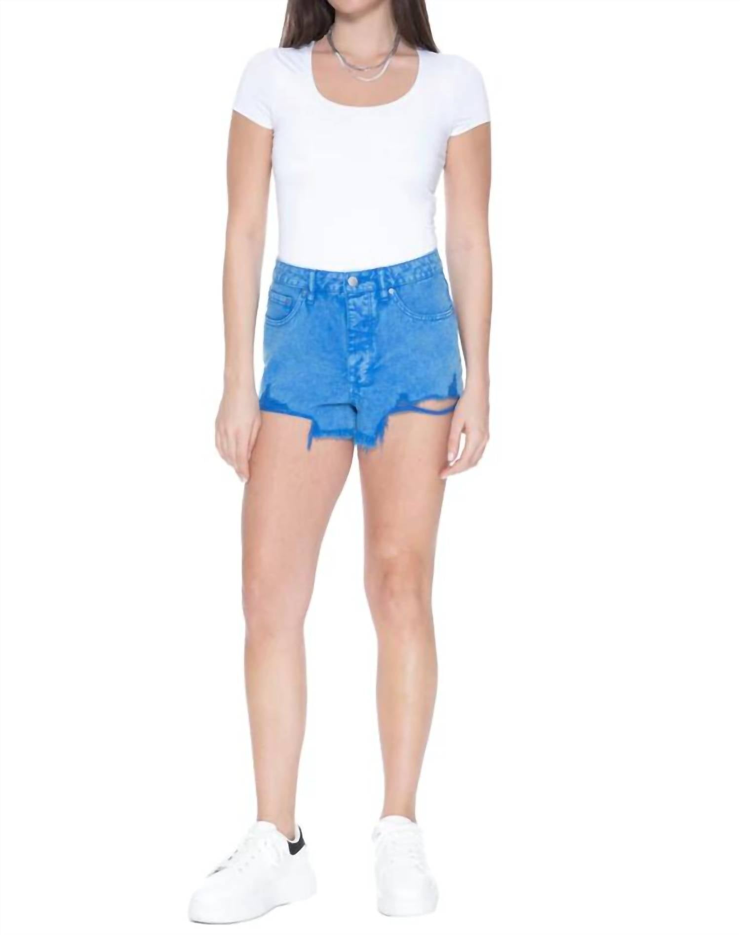 Blue Revival - Acid Wash Shorts