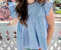 Sofie The Label - Leah Ruffle Sleeve Top