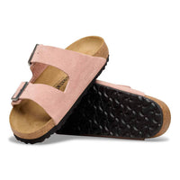BIRKENSTOCK Women's Arizona Suede Leather Sandal in pink clay - women's sandal - alternate view